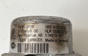 Skoda Fabia MK 3 (2014–2021) Vaakumpump 1K0612181F - 2