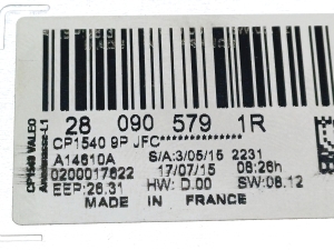 RENAULT Espace V (2014–2026) Bildschirm 280905791R - 6