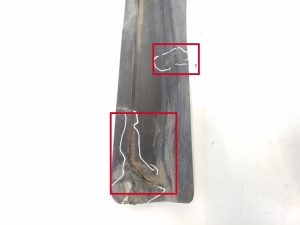 Mercedes Benz SLK-Class 171 (2004–2011) Rear underbody shield A1715242430 - 4