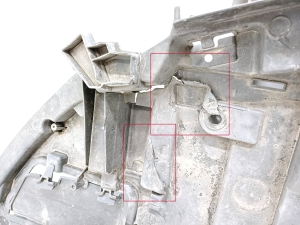 RENAULT Espace V (2014–2026) Front underbody protection 622358251R - 4