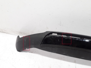 VOLVO XC40 (2017–2026) Front bumper lower spoiler 31449340 - 4