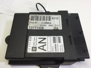 Opel Signum (2003–2008) Centrālās atslēgas vadības bloks 13111458 - 2