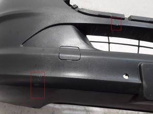 Mercedes Benz Sprinter W 907 (2018–2026) Priekšējais bamperis A9108850000 - 4