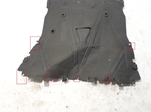 RENAULT Clio V (2019–2026) Front underbody protection 758921278R - 5