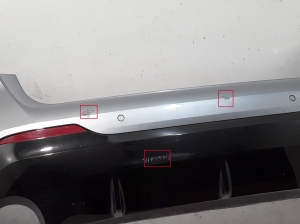 BMW 1 SERIES F40 (2019–2026) Rear bumper 9881579 - 3