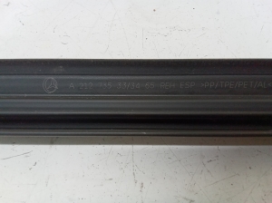 Mercedes Benz E-Class W212 (2009–2015) Fensterschachtleiste innen Tür hinten A21273533 - 3