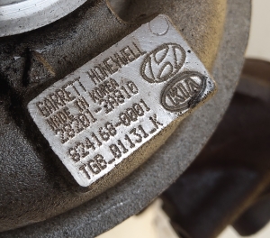Kia Optima (2015–2026) Turbolader 282012A810 - 3