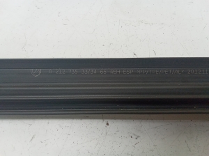 Mercedes Benz E-Class W212 (2009–2015) Fensterschachtleiste innen Tür hinten A2127353365 - 2