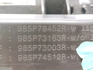 RENAULT Espace V (2014–2026) Veel üks katuse detail 985P78452R - 2