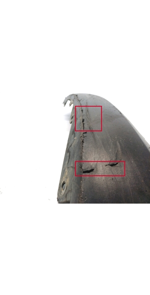 RENAULT Espace V (2014–2026) Front bumper trim strip 620875542R - 2