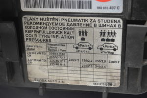Skoda Octavia III (2013–2019) Tankdeckel 5E0809702 - 5