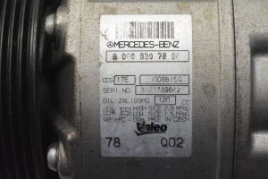 Mercedes Benz E-Class W212 (2009–2015) A/C compressor A0008307800 - 4