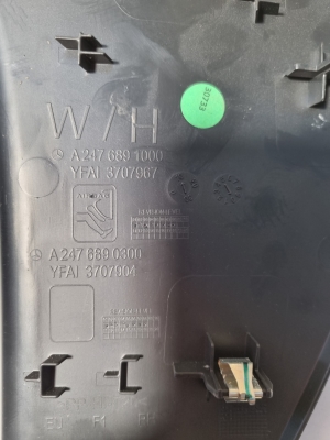 Mercedes Benz B-Class 247 (2018–2026) Other dashboard part A2476890300 - 3