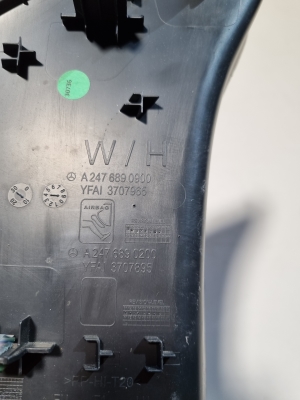 Mercedes Benz B-Class 247 (2018–2026) Other dashboard part A2476890900 - 2