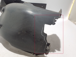Skoda Fabia (2018–2021) Front wheel arch liner 6V0809962A - 5