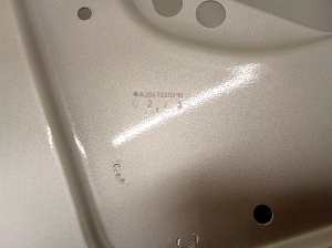 Mercedes Benz C-Class 204 (2007–2014) Front door A2047220201 - 4