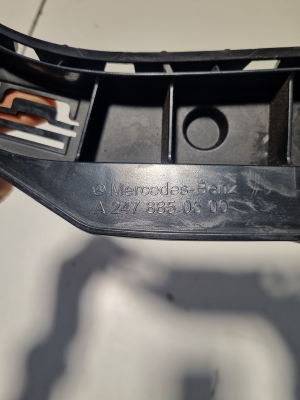Mercedes Benz B-Class 247 (2018–2026) Rear bumper bracket A2478850500 - 4