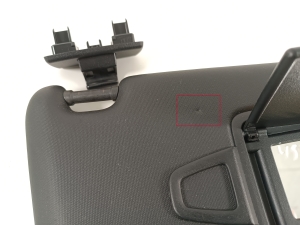 Mercedes Benz A-Class 176 (2012–2018) Sun visor A1768101200 - 3
