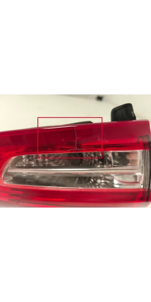 Citroen DS5 (2011–2019) Tail light on trunk lid 9803168080 - 5
