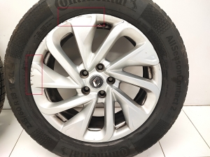 RENAULT Espace V (2014–2026) Rim set - 4