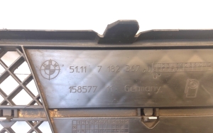 BMW 1 SERIES E81 (2007–2012) Front bumper lower grille 7182367 - 3