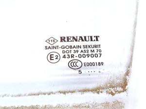 RENAULT Zoe (2012–2026) Fenster Scheibe Tür vorne - 2