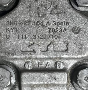 Volkswagen Caddy III (2004–2015) Servopumpe 2K0422154A - 3