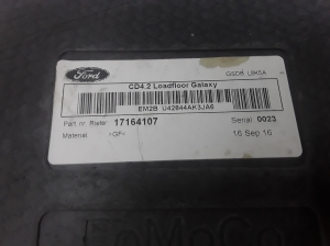 Ford Galaxy (2015–2026) Trunk carpet EM2B19G438AGW - 2