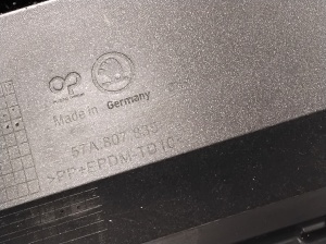 Skoda Karoq (2017–2026) Rear bumper 57A807835 - 4