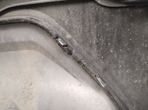 Skoda Yeti (2009–2017) Heckstoßstange 5L6807421B - 6
