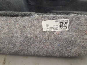 Skoda Fabia (2018–2021) Interior carpet 6V1863367F - 4