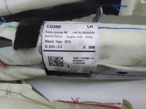 Ford Galaxy (2015–2026) Katuse turvapadi EM2BU042D95AL - 3