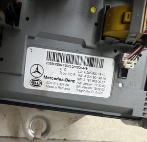 Mercedes Benz C-Class 205 (2014–2021) Control unit A2055452000 - 2