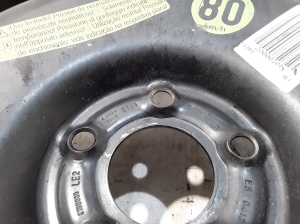 AUDI A5 (2007–2016) Spare wheel 8K0001027D - 3