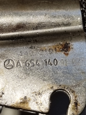 Mercedes Benz B-Class 247 (2018–2026) EGR-klapi toru A6541409102 - 3