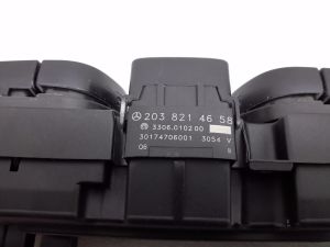 Mercedes Benz CLK-Class 209 (2002–2009) Hazard light switch A2038214658 - 6