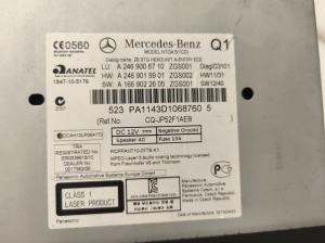 Mercedes Benz A-Class 176 (2012–2018) Radio (head unit) A2469006710 - 2