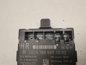 Mercedes Benz ML-Class 166 (2011–2015) Rear side door control unit A1669007002 - 3