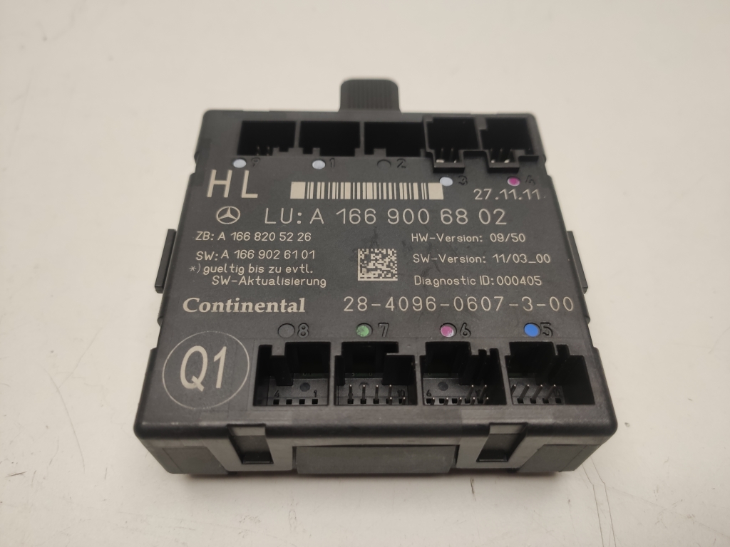 Mercedes Benz ML-Class 166 (2011–2015) Rear side door control unit A1669006802 Mercedes Benz ML-Class 166 (2011–2015) Rear side door control unit A1669006802