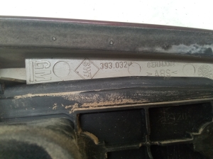 Opel Astra G (1998–2004) Eckleuchte hinten 393032 - 4