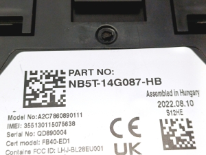 Ford Transit Custom I (2013–2023) Control unit NB5T14G087HB - 2