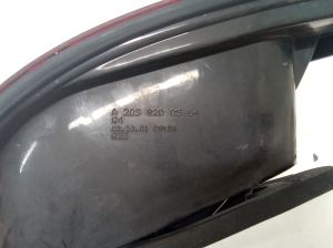 Mercedes Benz CLC-Class 203 (2001–2007) Eckleuchte hinten A2038200564 - 2