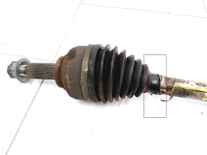 Ford Transit Custom I (2013–2023) Front drive shaft and its parts KK213B436BC - 2