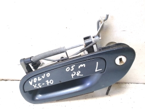 Front door external opening handle and its details - 9159639
