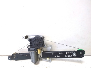 Rear side door window regulator and its parts - 119971XXX