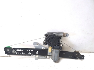 Rear side door window regulator and its parts - 119970XXX