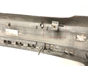 Mercedes Benz C-Class 204 (2007–2014) Rear bumper - 18