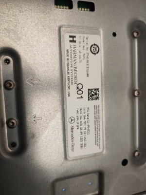 Mercedes Benz ML-Class 166 (2011–2015) Audio amplifier A1669007903 - 2