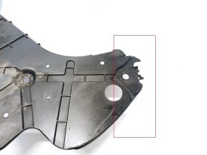 Citroen SpaceTourer I (2016–2026) Front underbody protection 9820189080 - 3