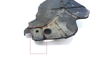 Citroen SpaceTourer I (2016–2026) Front underbody protection 9820189080 - 5